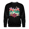 Premium Park City, Utah Sweatshirt - Retro Boho Premium Men's Park City Sweatshirt - black