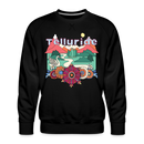 Premium Telluride, Colorado Sweatshirt - Retro Boho Premium Men's Telluride Sweatshirt - black