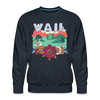 Premium Vail, Colorado Sweatshirt - Retro Boho Premium Men's Vail Sweatshirt - navy