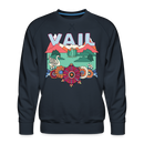 Premium Vail, Colorado Sweatshirt - Retro Boho Premium Men's Vail Sweatshirt - navy