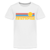 Fayetteville, Arkansas - Premium Youth T-Shirt - white