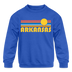 Arkansas - Youth Crewneck Sweatshirt - royal blue
