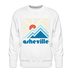 Premium Asheville, North Carolina Sweatshirt - Min Mountain - white