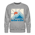 Premium Asheville, North Carolina Sweatshirt - Min Mountain - heather grey