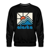 Alaska Sweatshirt - Min Mountain - black