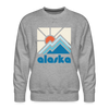 Alaska Sweatshirt - Min Mountain - heather grey