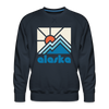 Alaska Sweatshirt - Min Mountain - navy