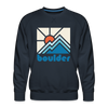 Premium Boulder, Colorado Sweatshirt - Min Mountain