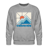 California Sweatshirt - Min Mountain - heather grey