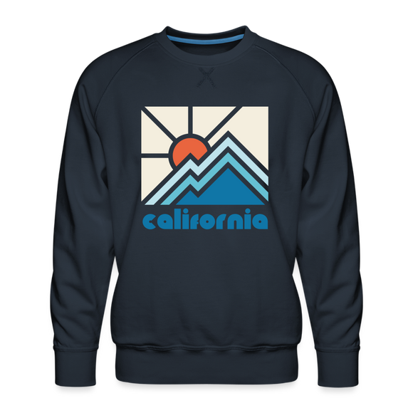 California Sweatshirt - Min Mountain - navy