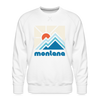 Montana Sweatshirt - Min Mountain - white