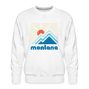 Montana Sweatshirt - Min Mountain - white