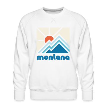 Montana Sweatshirt - Min Mountain - white