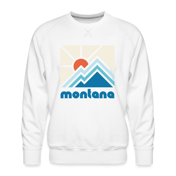 Montana Sweatshirt - Min Mountain - white