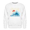 North Carolina Sweatshirt - Min Mountain - white