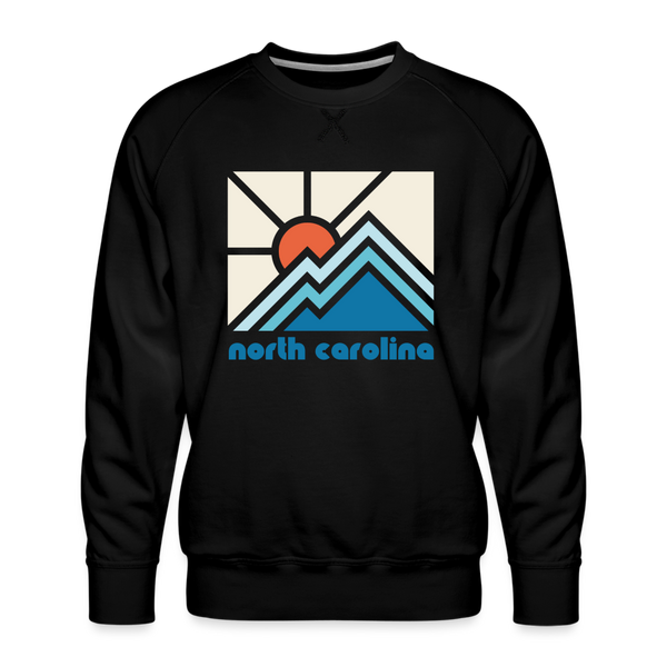 North Carolina Sweatshirt - Min Mountain - black