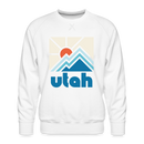 Utah Sweatshirt - Min Mountain - white