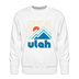 Utah Sweatshirt - Min Mountain - white