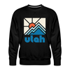 Utah Sweatshirt - Min Mountain - black