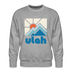 Utah Sweatshirt - Min Mountain - heather grey