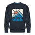 Utah Sweatshirt - Min Mountain - navy