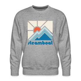 Premium Steamboat, Colorado Sweatshirt - Min Mountain