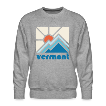 Vermont Sweatshirt - Min Mountain - heather grey