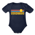 Colorado Baby Bodysuit Retro Sun - dark navy