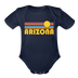 Arizona Baby Bodysuit Retro Sun - dark navy