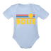 Boise, Idaho Baby Bodysuit Retro Sun - sky