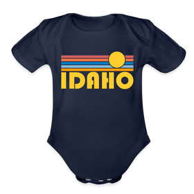 Idaho Baby Bodysuit Retro Sun