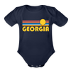 Georgia Baby Bodysuit Retro Sun - dark navy