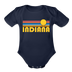 Indiana Baby Bodysuit Retro Sun - dark navy