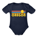 Oregon Baby Bodysuit Retro Sun - dark navy