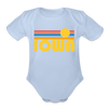 Iowa Baby Bodysuit Retro Sun - sky