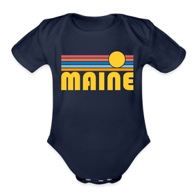 Maine Baby Bodysuit Retro Sun