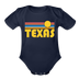 Texas Baby Bodysuit Retro Sun - dark navy
