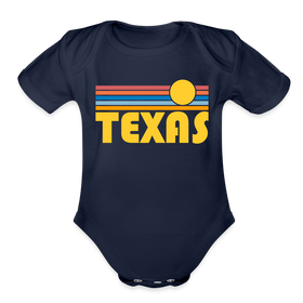 Texas Baby Bodysuit Retro Sun