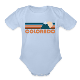 Colorado Baby Bodysuit Retro Mountain
