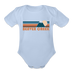 Beaver Creek, Colorado Baby Bodysuit Retro Mountain - sky