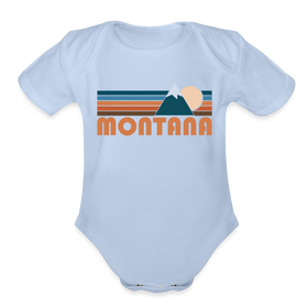 Montana Baby Bodysuit Retro Mountain