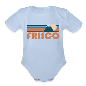 Frisco, Colorado Baby Bodysuit Retro Mountain