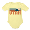 Utah Baby Bodysuit Retro Mountain