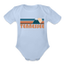 Tennessee Baby Bodysuit Retro Mountain - sky