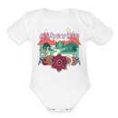 Asheville, North Carolina - Baby Bodysuit - white