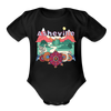 Asheville, North Carolina - Baby Bodysuit - black
