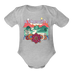 Asheville, North Carolina - Baby Bodysuit - heather grey