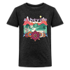 Asheville, North Carolina Youth T-Shirt - Hippie Style - charcoal grey