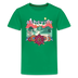 Asheville, North Carolina Youth T-Shirt - Hippie Style - kelly green