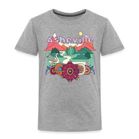 Asheville, North Carolina - Hippie Style Toddler T-Shirt